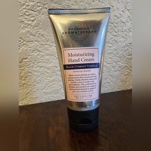 Black Current Vanilla Aromatherapy Moisturizing Hand Cream Bath and Body Works